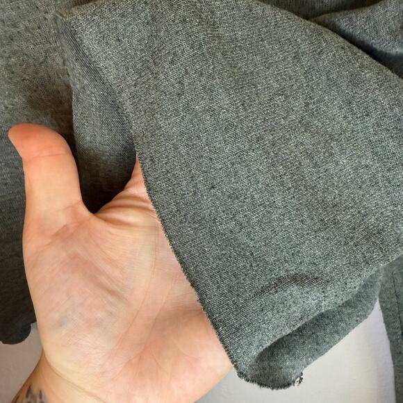 Brandy Melville Women's Cropped Pullover Crew Neck Sweatshirt One Size Green - Picture 6 of 8